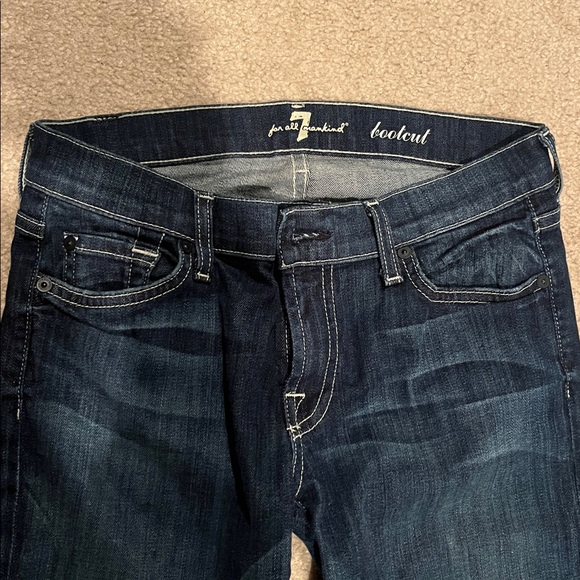 7 for all Mankind bootcut Jeans 27 - Picture 2 of 7